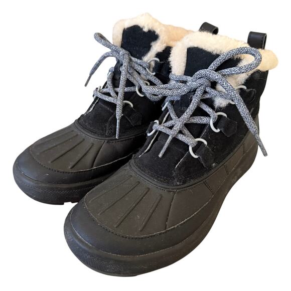 Women's Nike Woodside II Chukka Boots Waterproof Black Winter Snow Outdoor - 7.5 - Picture 1 of 8